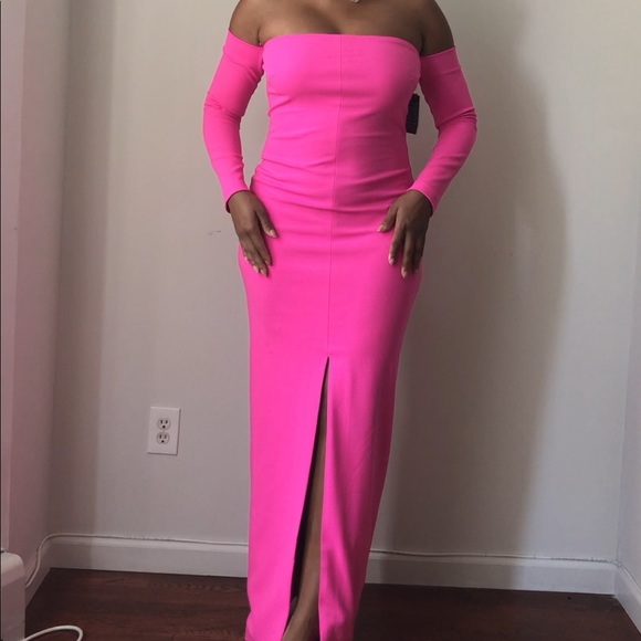 solace london pink dress